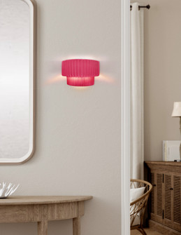 Tier ADA Pleated Wall Sconce (254|CER-5780-CRSE) Tier ADA Pleated Wall Sconce (254|CER-5780-CRSE)