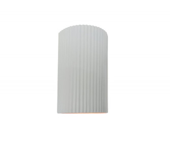 Small ADA Pleated Cylinder (254|CER-5740-WTWT)