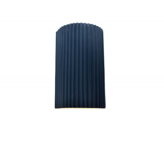 Small ADA Pleated Cylinder (254|CER-5740-MID)