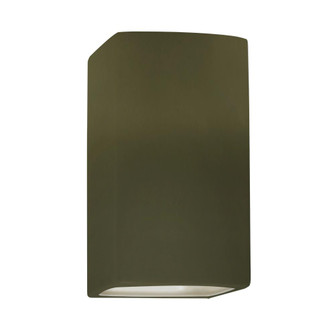 Small LED Rectangle - Open Top & Bottom (Outdoor) (254|CER-0915W-MGRN-LED1-1000)