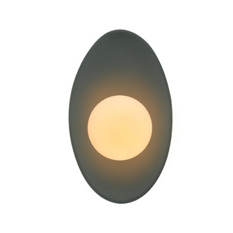 Oval Coupe Wall Sconce (254|CER-3045-PWGN)
