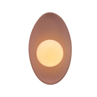 Oval Coupe Wall Sconce (254|CER-3045-CLAY)