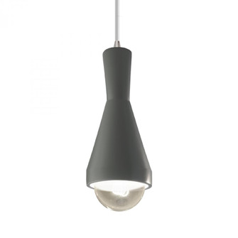 Erlen 1-Light Pendant (254|CER-6520-PWGN-NCKL-WTCD-LED1-700)
