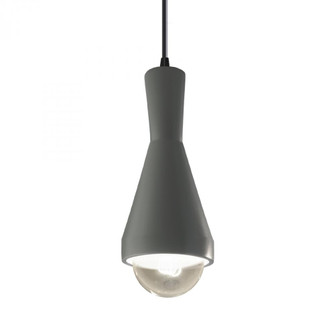 Erlen 1-Light Pendant (254|CER-6520-PWGN-MBLK-BKCD)