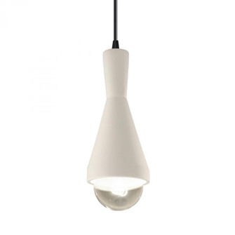Erlen 1-Light Pendant (254|CER-6520-MAT-MBLK-BKCD-LED1-700)