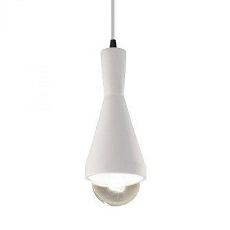 Erlen 1-Light Pendant (254|CER-6520-BIS-MBLK-WTCD-LED1-700)