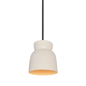 Large Hourglass Pendant (254|CER-6515-MTGD-MBLK-RIGID)