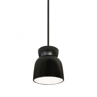 Large Hourglass Pendant (254|CER-6515-CRB-MBLK-RIGID)