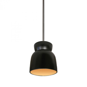 Large Hourglass Pendant (254|CER-6515-CBGD-NCKL-RIGID)