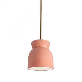 Large Hourglass LED Pendant (254|CER-6515-BSH-ABRS-RIGID-LED1-700)