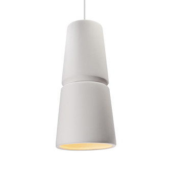 Large Cone 1-Light LED Pendant (254|CER-6435-BIS-CROM-RIGID-LED2-1400)