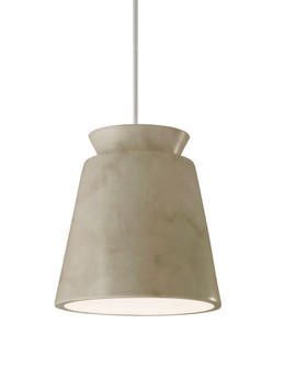 Small Trapezoid Pendant (254|CER-6425-PATA-NCKL-RIGID)
