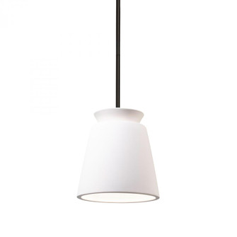 Small Trapezoid LED Pendant (254|CER-6425-BIS-MBLK-RIGID-LED1-700)