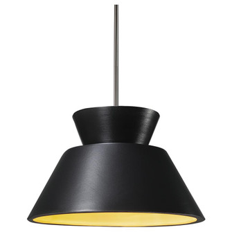 Trapezoid 1-Light LED Pendant (254|CER-6420-CBGD-NCKL-RIGID-LED1-700)