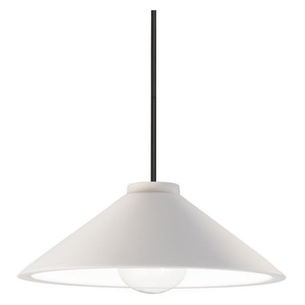 Trapezoid 1-Light LED Pendant (254|CER-6420-BIS-MBLK-RIGID-LED1-700)