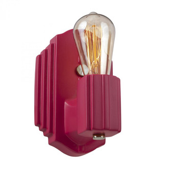 Deco Rectangle w/ No Shade Wall Sconce (254|CER-7041-CRSE-NCKL)