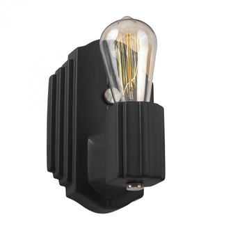 Deco Rectangle w/ No Shade Wall Sconce (254|CER-7041-CRB-NCKL)