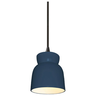 Large Hourglass LED Pendant (254|CER-6515-MID-MBLK-BKCD-LED1-700)