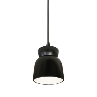 Large Hourglass Pendant (254|CER-6515-CRB-MBLK-BKCD)