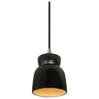 Large Hourglass LED Pendant (254|CER-6515-CBGD-NCKL-BKCD-LED1-700)