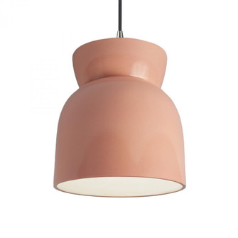 Large Hourglass Pendant (254|CER-6515-BSH-NCKL-BKCD)