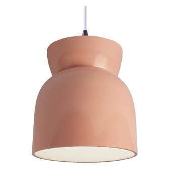 Large Hourglass LED Pendant (254|CER-6515-BSH-MBLK-WTCD-LED1-700)