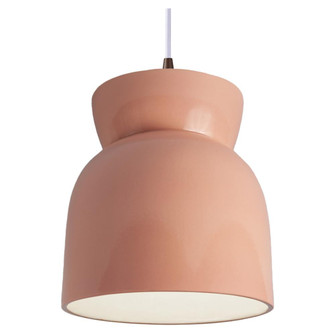 Large Hourglass LED Pendant (254|CER-6515-BSH-DBRZ-WTCD-LED1-700)