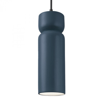 Tall Hourglass Pendant (254|CER-6510-MID-MBLK-BKCD)