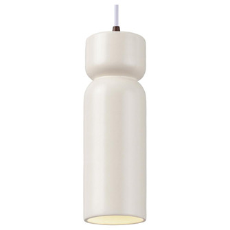 Tall Hourglass LED Pendant (254|CER-6510-MAT-DBRZ-WTCD-LED1-700)