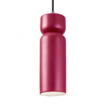 Tall Hourglass Pendant (254|CER-6510-CRSE-NCKL-BKCD)