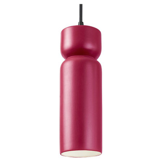 Tall Hourglass LED Pendant (254|CER-6510-CRSE-MBLK-BKCD-LED1-700)