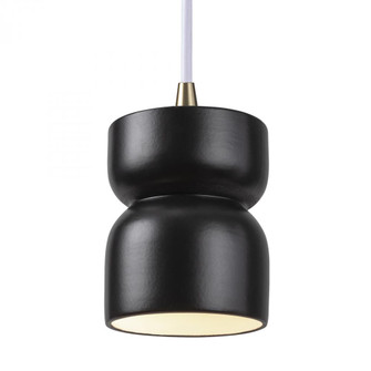 Short Hourglass Pendant (254|CER-6500-CRB-ABRS-WTCD)