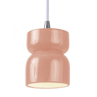 Short Hourglass Pendant (254|CER-6500-BSH-CROM-WTCD)