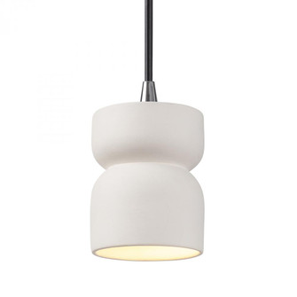 Short Hourglass Pendant (254|CER-6500-BIS-CROM-BKCD)