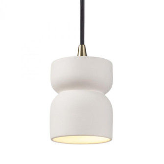 Short Hourglass Pendant (254|CER-6500-BIS-ABRS-BKCD)