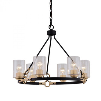 Richmond 6-Light Chandelier (254|FSN-4352-SEED-MBBR)