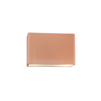 Small ADA Wide Rectangle LED Wall Sconce - Open Top & Bottom (254|CER-5645-BSH-LED1-1000)
