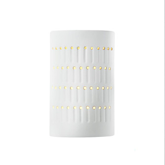 Small Cactus Cylinder - Open Top & Bottom (Outdoor) (254|CER-2285W-WTWT)