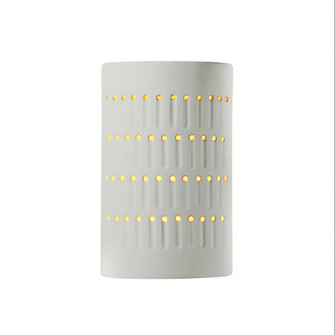 Small LED Cactus Cylinder - Open Top & Bottom (254|CER-2285-MTGD-LED1-1000)