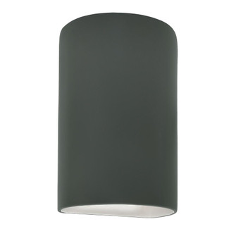Large LED Cylinder - Closed Top (254|CER-1260-PWGN-LED1-1000)