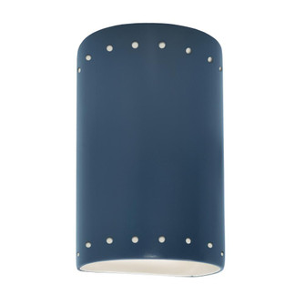 Small LED Cylinder w/ Perfs - Open Top & Bottom (Outdoor) (254|CER-0995W-MID-LED1-1000)