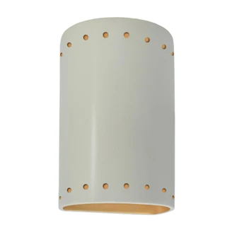 Small Cylinder w/ Perfs - Closed Top (254|CER-0990-MTGD)
