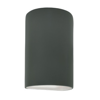 Small LED Cylinder - Closed Top (254|CER-0940-PWGN-LED1-1000)