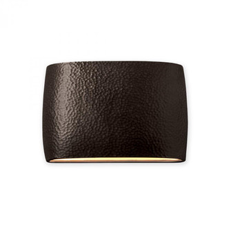 Wide ADA Large Oval Outdoor LED Wall Sconce - Open Top & Bottom (254|CER-8899W-HMIR)