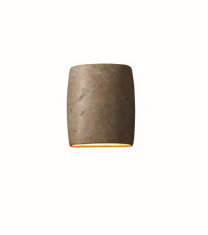 Small Wide ADA Outdoor LED Cylinder - Open Top & Bottom (254|CER-8857W-TRAM)