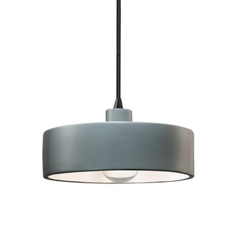 Dish Pendant (254|CER-6460-PWGN-MBLK-BKCD)