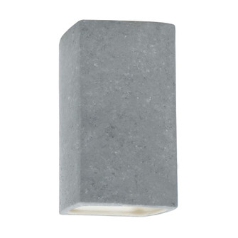 Small ADA Outdoor LED Rectangle - Open Top & Bottom (254|CER-5915W-CONC)