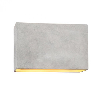 Really Big ADA Outdoor LED Wide Rectangle - Open Top & Bottom (254|CER-5659W-CONC)