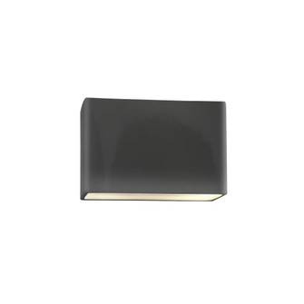 Small ADA Outdoor LED Wide Rectangle - Open Top & Bottom (254|CER-5645W-GRY)