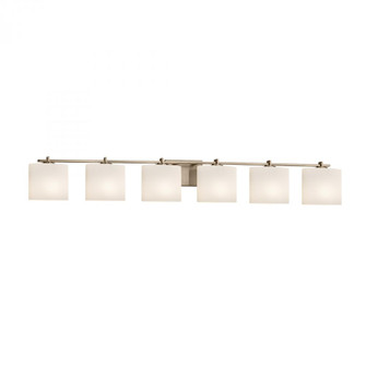 Era 6-Light Bath Bar (254|FSN-8446-30-OPAL-BRSS)